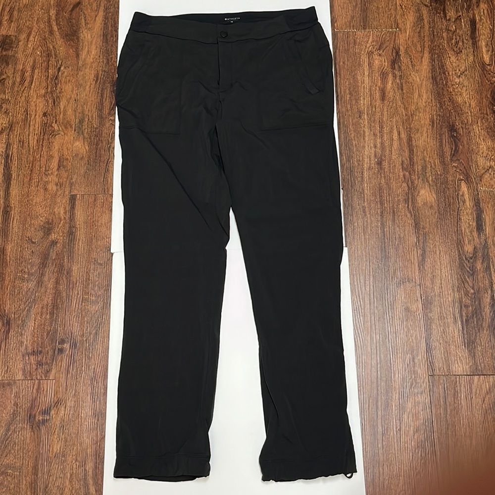 Athleta Women’s Trekkie Hike Pant size 14 Black